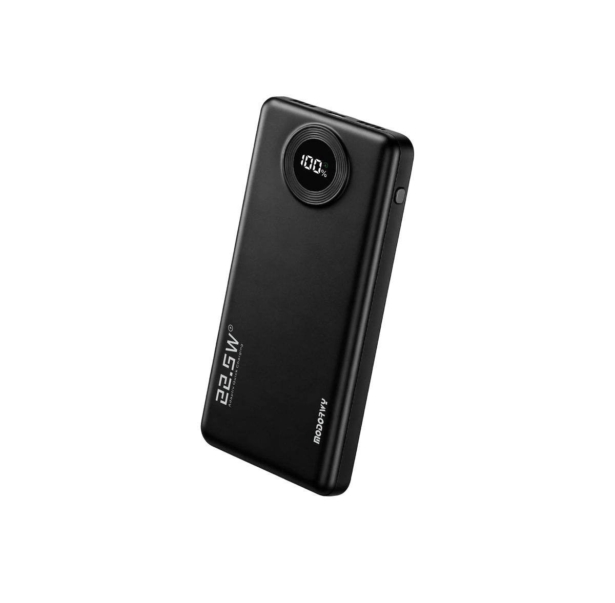 10000mAh, 22.5W, 3‑port power bank with LED digital display for real‑time power level and fast charging MG3109