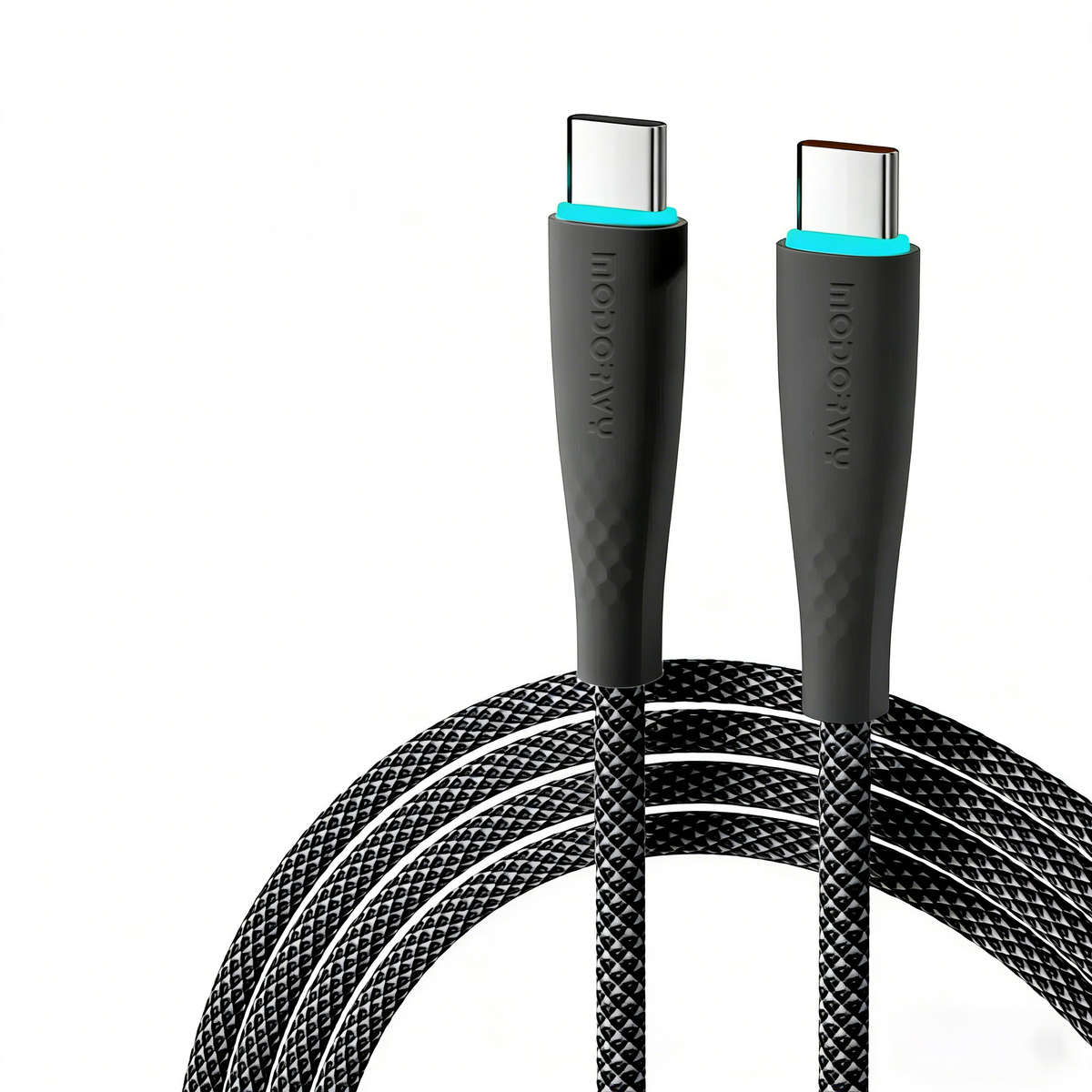 LED Light Fast Charging Braided Data Cable MC5116