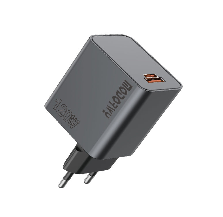 EU 1A1C hybrid port, switch on demand, 120W Gan Fast Charger MA3140