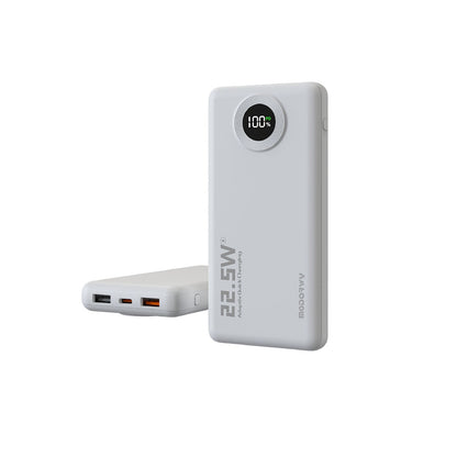 10000mAh, 22.5W, 3‑port power bank with LED digital display for real‑time power level and fast charging MG3109