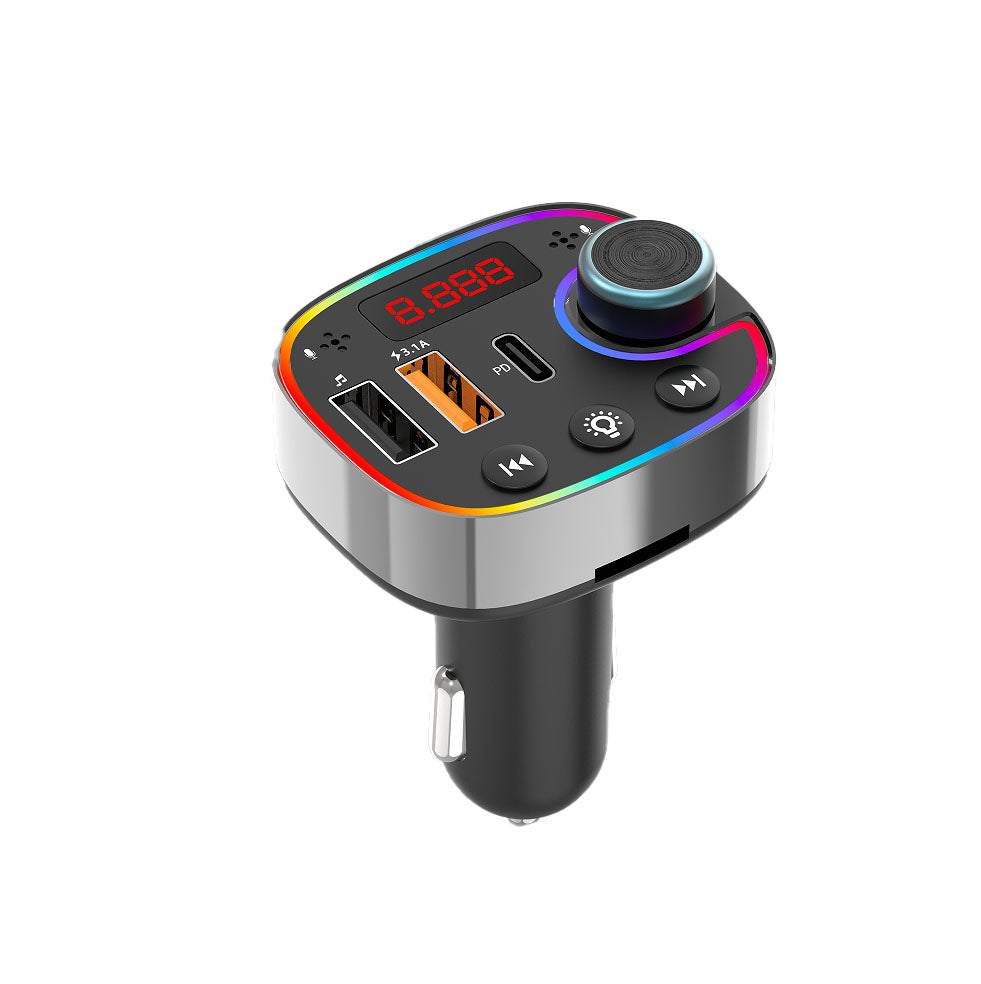 15W car charger fast charging, RGB lighting effect