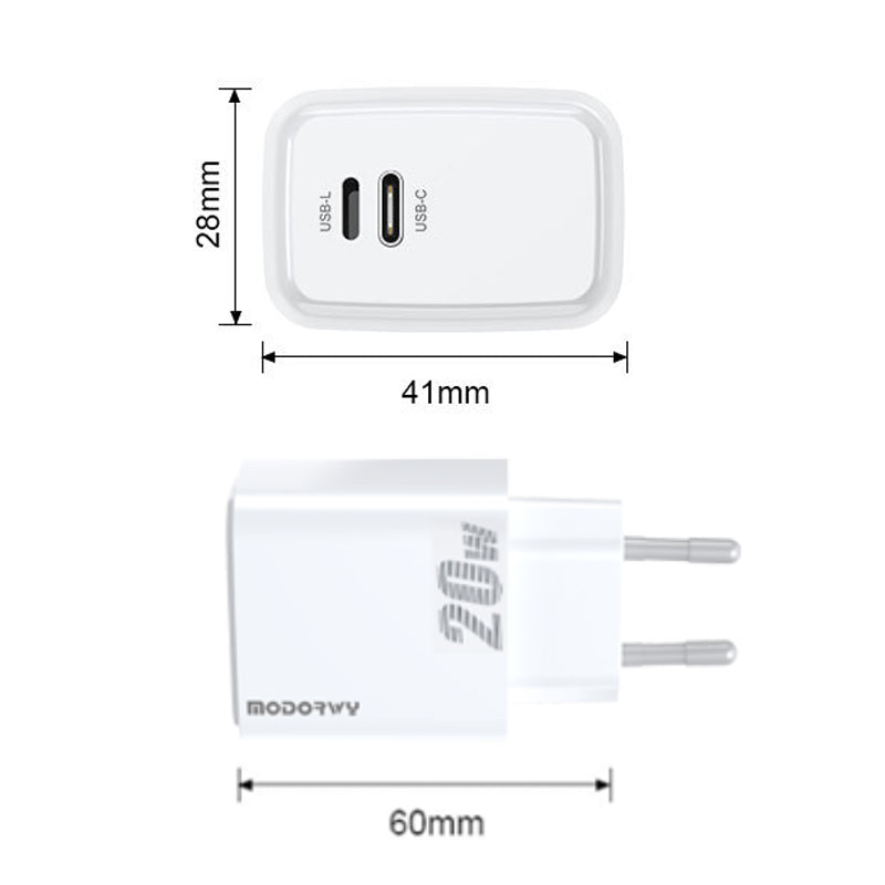 зарядтағыш EU L+C PD/QC3.0