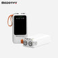 30000mAh Power Bank with Smart Digital Display, Built-in 4 Cables and Flashlight MG2122