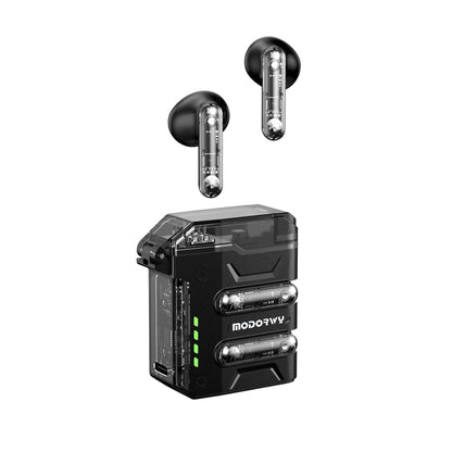 Біріктірілген доға шамы бар Bluetooth 5.4 сымсыз құлаққаптары
