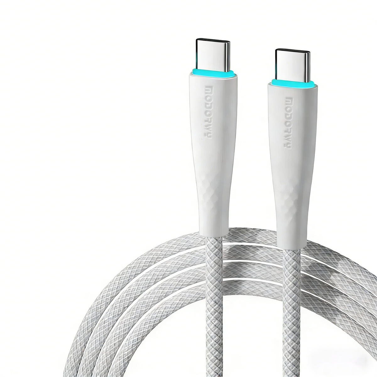 LED Light Fast Charging Braided Data Cable MC5116