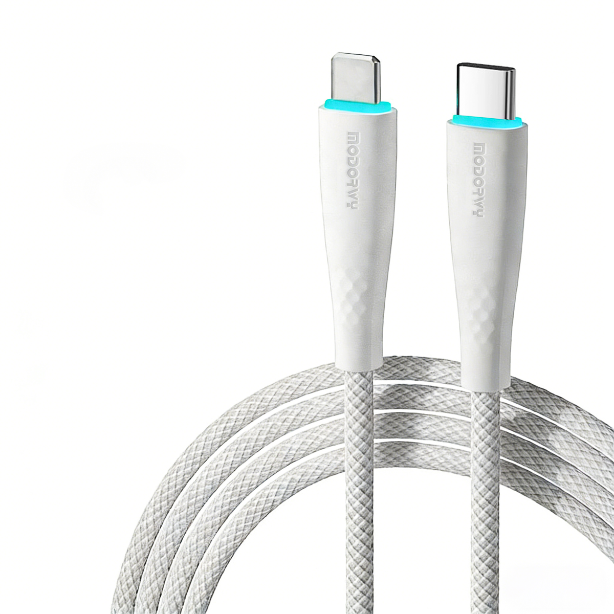 LED Light Fast Charging Braided Data Cable MC5116