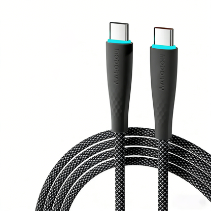 LED Light Fast Charging Braided Data Cable MC5116