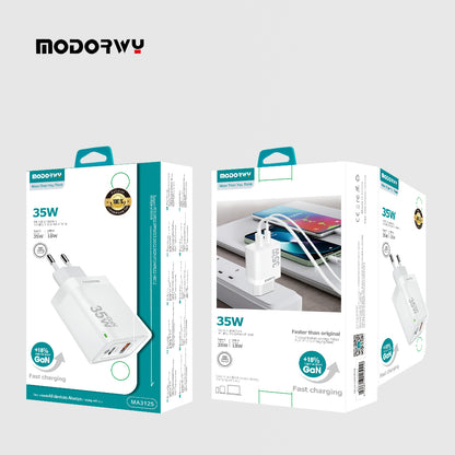 EU A+C USB Wall Charger 35W MA3125