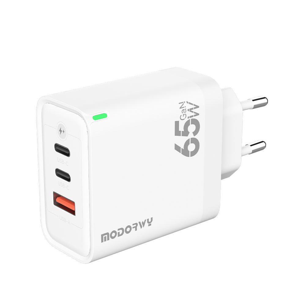 GaN зарядтағыш EU A+2C QC3.0+PD 65 Вт