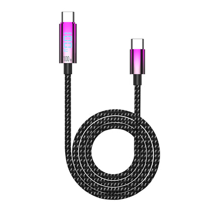 E-Mark Chip Type-C to Type-C 100W Cable