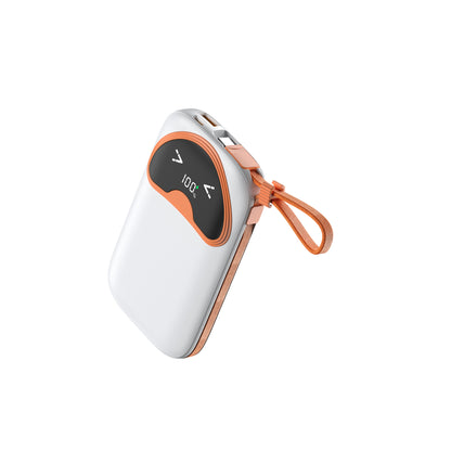 Cute Power Bank with Detachable Cable | 10000mAh / 20000mAh Capacity