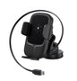 15W 2-in-1suction Cup Car Mountwith Electric Motor Lock Retractable Cable